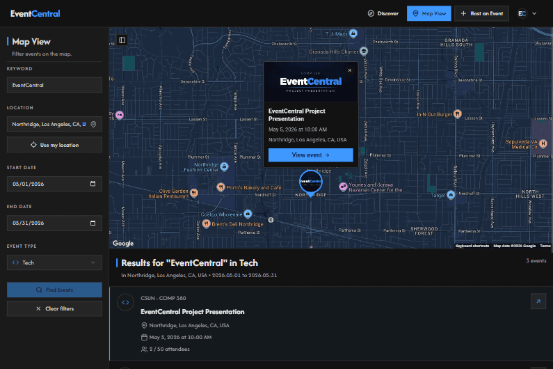 Find events near you